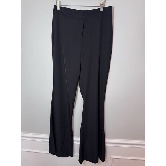 Tuckernuck Black High Waisted Flared Pants Sz M NEW - Picture 1 of 12